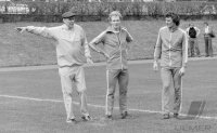 Fussball Deutsche Nationalmannschaft: Schoen, Rummenigge, Flohe