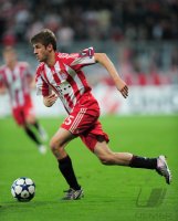 Fussball Champions League  Saison 2010/2011: Thomas Mueller (FC Bayern Muenchen)