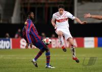 FUSSBALL  International CHL 09/10 : VfB Stuttgart -  FC Barcelona
