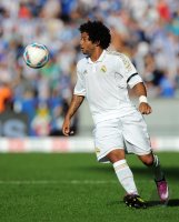 Fussball International, Testspiel: Real Madrid, MARCELO am Ball