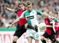 Fussball, 1. Bundesliga: Bremen - Nuernberg