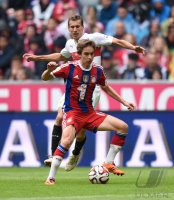 Fussball 1. Bundesliga Saison 14/15: Gianluca Gaudino (FC Bayern Muenchen)