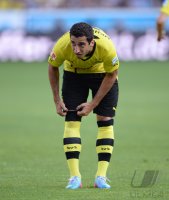 FUSSBALL 1. Bundesliga 13/14: Henrikh Mkhitaryan (Borussia Dortmund) verletzt