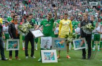 Fussball, 1. Bundesliga  Saison 2013/2014: SV Werder Bremen - Hertha BSC Berlin