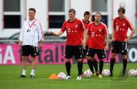 Fussball 1. Bundesliga: Training beim FC Bayern Muenchen