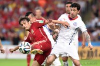 FUSSBALL WM 2014, Gruppenphase: Spanien - Chile