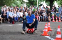 AMW Bobby Car Race , Auftakt zum 3. Mey Generalbau Triathlon Tuebingen 2017