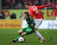 1. Fussball Bundesliga: 1 FSV Mainz 05 - SV Werder Bremen