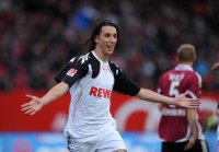Fussball 1. Bundesliga : JUBEL  Pedro Geromel (1. FC Koeln)