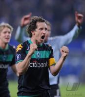 Fussball UEFA Cup Halbfinale  08/09  Hamburger SV - Werder Bremen