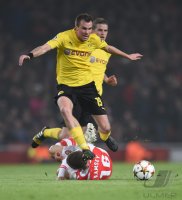 Fussball CHL  Saison 2014/2015: Arsenal London - Borussia Dortmund