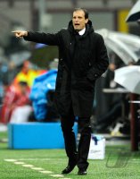 FUSSBALL SERIE A: Trainer Massimiliano Allegri (Milan)