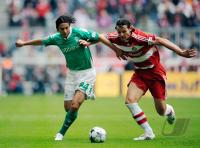 FUSSBALL 1. BUNDESLIGA: FC Bayern Muenchen  - Werder Bremen