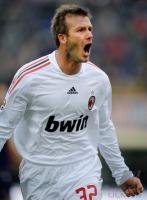 FUSSBALL SERIE A:  BECKHAM  (AC Mailand)