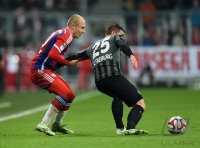 Fussball 1. Bundesliga Saison 14/15: FC Bayern Muenchen - SC Freiburg