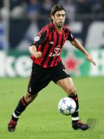 Fussball International UCL: Mailand, COSTA Einzelaktion am Ball