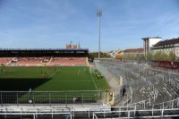 Fussball Regionalliga Sued 2011/2012: Gruenwalder Stadion in Muenchen