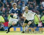 FUSSBALL Schottland -Deutschland  Spielsezene
