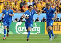 FUSSBALL EURO 2008: Italien - Rumaenien