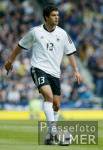 FUSSBALL Schottland -Deutschland  Ballack (GER) am Ball