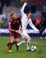 Fussball International  Play Off, Slowenien - Russland
