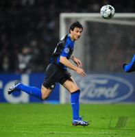 FUSSBALL CHAMPIONS LEAGUE:  Inter Mailand, BURDISSO Einzelaktion