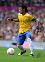 FUSSBALL Olympia 2012 Maenner: Brasilien - Weissrussland