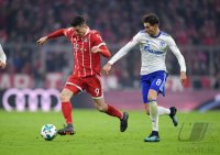 Fussball  1.Bundesliga   Saison 17/18: FC Bayern Muenchen - FC Schalke 04