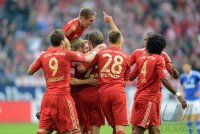 Fussball 1. Bundesliga, Saison 2012/2013:  FC Schalke 04 - FC Bayern Muenchen