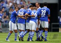FUSSBALL: LIGA TOTAL CUP 2010 , 1. HALBFINALE: SCHALKE - HAMBURG