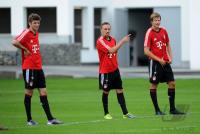 Fussball 1. Bundesliga: Training beim FC Bayern Muenchen