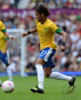 FUSSBALL Olympia 2012 Maenner: Brasilien - Weissrussland