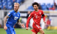 Fussball 1. Bundesliga Saison 20/21: TSG 1899 Hoffenheim - FC Bayern Muenchen