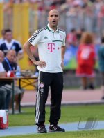 FUSSBALL 1. Bundesliga 2013/2014:  Trainer Pep Guardiola (FC Bayern Muenchen)