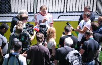 Fussball  FIFA WM 2026; Adidas Mediengespraech: