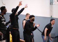 Basketball 2. Bundesliga  20/21 Testspiel: Tigers Tuebingen - Starwings Basel