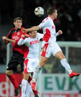 FUSSBALL, 1. BUNDESLIGA, 24. Spieltag: Leverkusen - Koeln