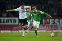 Fussball, 1. Bundesliga  Saison 2014/2015: SV Werder Bremen - Hannover 96