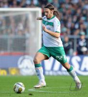 FUSSBALL 1. BUNDESLIGA: Bremen, FRINGS Einzelaktion