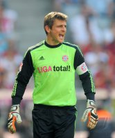 Fussball 1. Bundesliga, Saison 2011/2012:  Torwart Hans Joerg Butt (FC Bayern Muenchen)