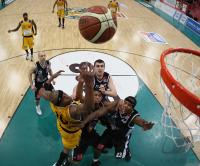 Bsaketball 1. Bundesliga Walter Tigers Tuebingen 65-60  Skyliners Frankfurt