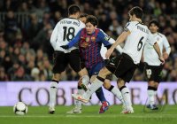 FUSSBALL International  COPA DEL REY  11/12:  FC Barcelona  - FC Valencia