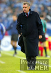 Fussball 1. Bundesliga: Schalke - Bayern, HITZFELD enttaeuscht