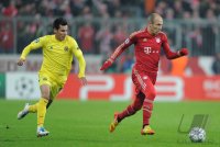 Fussball CHL  Saison 2011/2012:  FC Bayern Muenchen - FC Villarreal