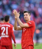 Fussball 1. Bundesliga Saison 19/20: FC Bayern Muenchen - 1. FC Koeln