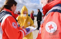 Corona Teststelle Tuebingen: Corona-Drive-In auf dem Tuebinger Festplatz