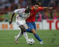 Fussball WM 2006: Spanien - Frankreich ; Spain - France