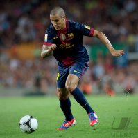 FUSSBALL Primera Division/Super Cup 2012: Cristian Tello (Barca)