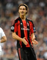 Fussball Champions League  Saison 2010/2011: Zlatan Ibrahimovic (AC Mailand)