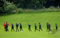 Fussball 1. Bundesliga: Training beim FC Bayern Muenchen